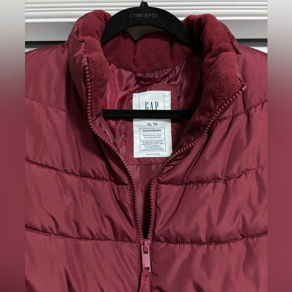 Cranberry Puffy Vest - Picture 3 of 3